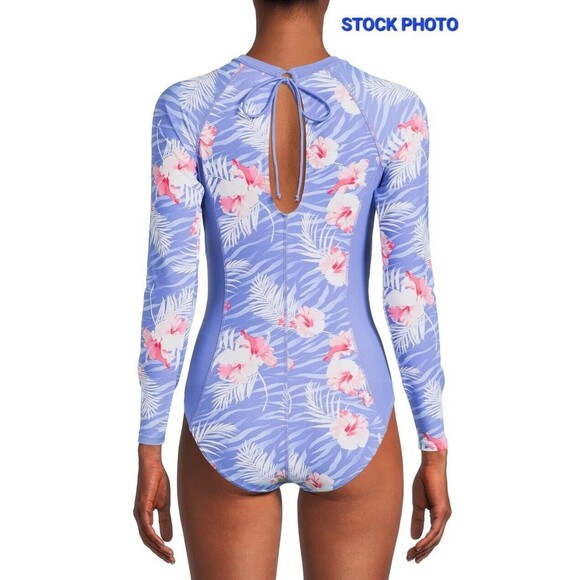 NWT Laguna Swimsuit Set -  One Piece in Size Large & Boy Short Bottoms in Medium - Picture 12 of 13